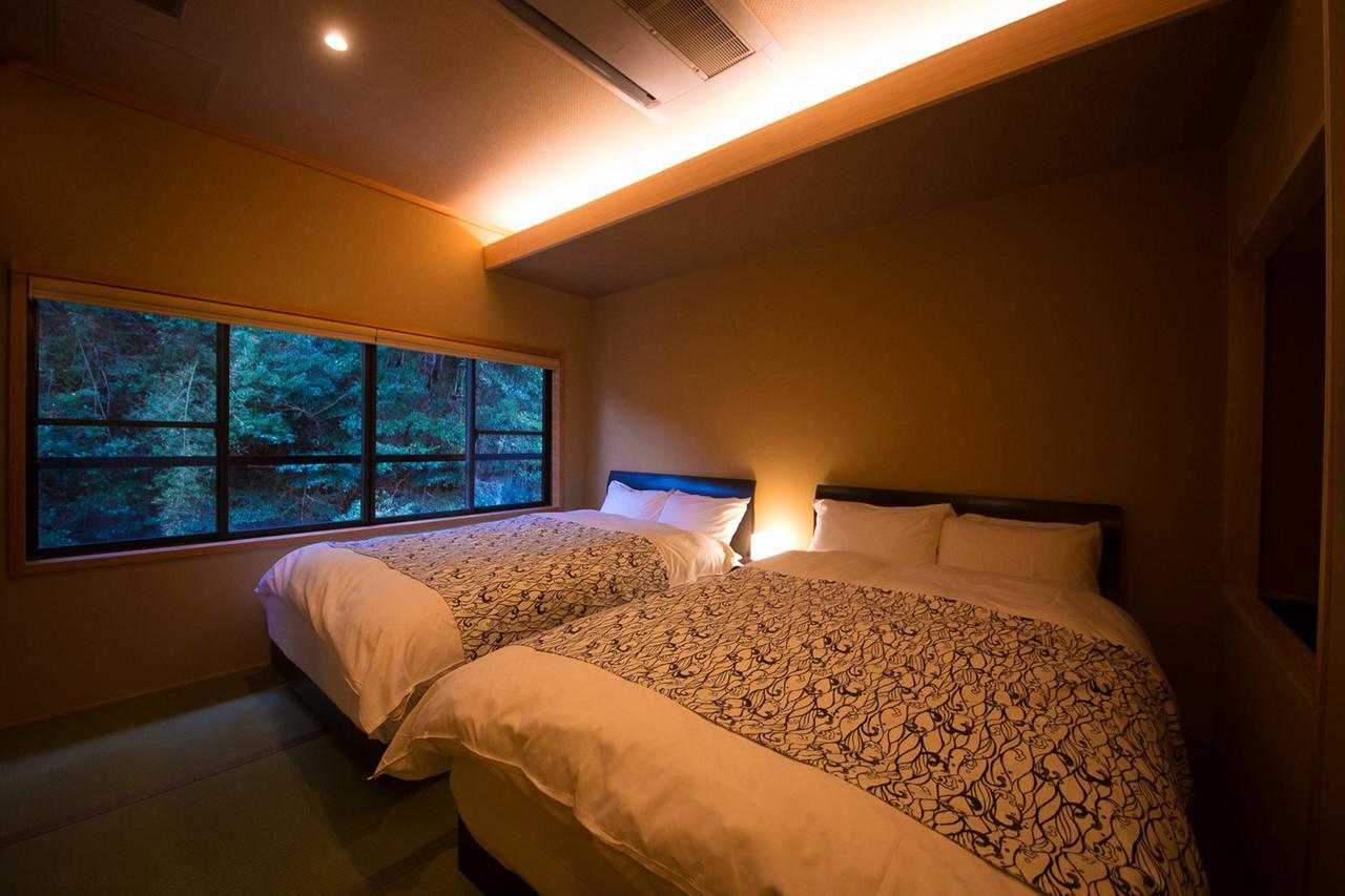 Nansuikaku Hotel Miyawaka Bagian luar foto